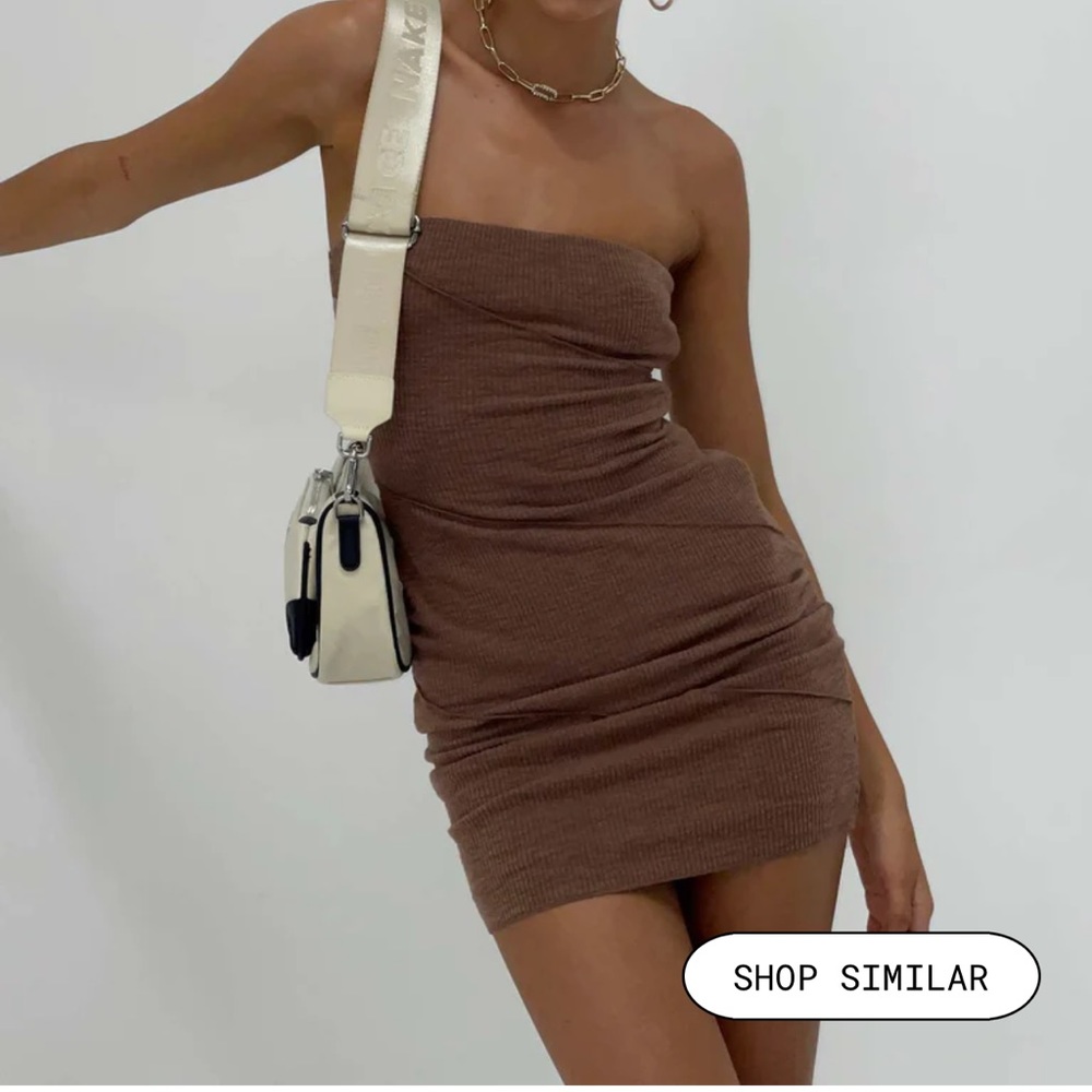 Princess polly brown tube dress